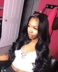 Ulovewigs Human Virgin Hair Pre Plucked Body Wave Lace Front Wig Full Lace Wig For Black Woman Free Shipping Ulw0072 In 2020 Wig Hairstyles Weave Hairstyles Black Curly Hair