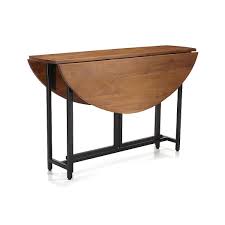 Keep one or both leaves folded down against a wall for a compact console table, and extend them out when you need a dining surface. Origami Drop Leaf Oval Dining Table Drop Leaf Table Drop Leaf Dining Table Oval Table Dining