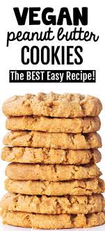 Vegan Peanut Butter Cookie Recipe Chewy Soft In 2020 Cookie Recipes Chewy Vegan Indian Recipes Vegan Peanut Butter Cookies