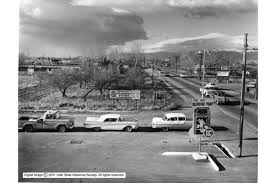 8800 South 700 East Sandy Utah Looking North Late 1950 S Utah Favorite Places Postcard