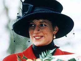 Gorgeous Broad Brimmed Black Hat With Veil That Diana Wore To A Christmas Day Service In 1993 Lady Diana Hat With Veil Diana