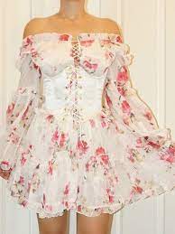 Above Knee Lace Up Long Sleeve Party Cocktail Women S Day Dress In 2021 Corset Fashion Fashion Outfits Corset Dress