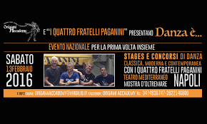 Raffaele paganini nasce a roma il 28 settembre 1958 ed inizia a danzare a 14 anni, età piuttosto avanzata per un ballerino di danza classica. Danza E Stage E Concorso Di Danza Con I 4 Fratelli Paganini Danzanews It