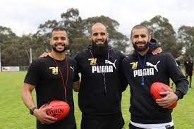 Bachar houli and adam saad combined to produce an enduring image of the afl season at the coin toss on friday night. Afl On Twitter While Preparing For The Aflgf Bachar Houli Along With Adam Saad Has Made Time To Assist With The 2019 Bachar Houli Academy Program This Week 26 Academy Participants Will
