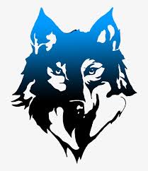 Wolf howling at clker vector png image format: Blue Wolf Png Wolf Logo Design Png Png Image Transparent Png Free Download On Seekpng
