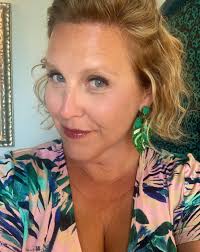 Monstrea Leaf Jeweled Earrings || Statement Studs || Summer Styles ||  Monstrea Leaf || Earrings of the Day