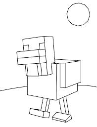 Minecraft 10 Ausmalbild