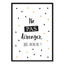 Paper Poster With Text Do Not Disturb I Play Ideal As Wall Decoration For The Bedroom Or The Playroom Salle De Jeux Amenagement Salle De Jeux Decoration Salle De Jeux