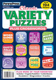 The price on each of the magazines says $4.99, but i'll take 8 of 'em for $13.99 any day! Variety Puzzles Penny Dell Puzzles