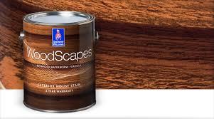 Sherwin makes quality house paints has failed numerous times trying to engineer quality deck stains. Woodscapes Exterior House Stains Sherwin Williams