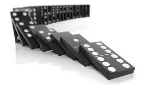 If one event causes another similar event, which in turn causes another event, and so on,. Best Practice Management The Domino Effect Within Practice Management