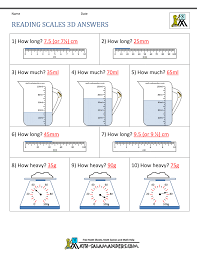 3rd Grade Measurement Worksheets