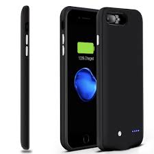 Iphone 7 Plus Battery Case 4880mah Ultra Slim Portable Charger For Iphone 7 Plus 5 5inch With Lighting Port Charging Case Extended Battery Pack Power Cases Juice Bank Cover Black Walmart Com Walmart Com