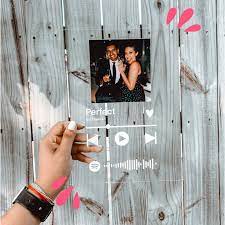 Spotify Glass Art Spotify Frame Cute Fun Gifts Brendaaillustrations Diy Anniversary Gift Birthday Gifts For Boyfriend Diy Cute Boyfriend Gifts