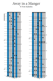 Free shipping on orders over $25 shipped by amazon. Songs For The 8 Note Kalimba Away In A Manger Blog Item News And Announcements Kalimba Magic