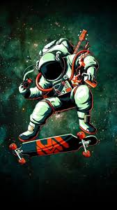 Astronaut flying in the space. Iphone Spaceman Wallpaper Hd