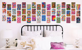 With our magnetic interior design kits, you have the flexibility to play around with different arrangements to find the ideal floor plan. Amazon Com Wall Collage Kit Indie Aesthetic Pictures 50pcs 4x6 Inch Unitystar Aesthetic Wall Images Baddie Room Decor For Teen Girls Boys Trippy Photo Wall Collage Kit For Bedroom Posters Prints