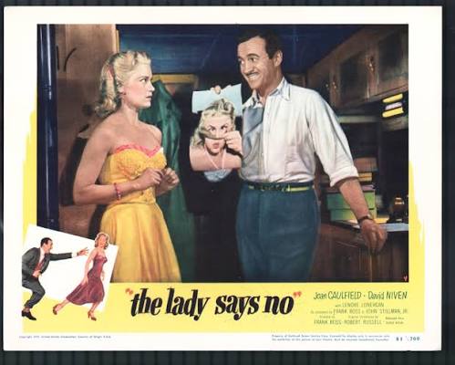 Lady Says No 11"x14" Lobby Card #4 David Niven Joan Caulfield: (1951)  Photograph | DTA Collectibles