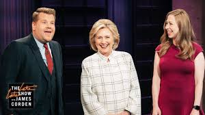 Just want to understand at what grade class war kicks in against kids & their families. Hillary Chelsea Clinton Crash James Corden S Monologue Youtube