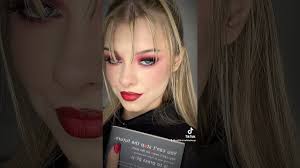 Lydia Deetz Makeup❤️‍🔥 #beetlejuice #halloween #halloweenmakeup #makeup  #lydiadeetz #shorts #viral