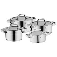 Das wmf topfset besteht aus dem hauseigenem cromargan edelstahl. Wmf Topf Set Compact Cuisine 4 Teilig 790149990 Edelstahl