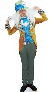 The hat includes the mad hatter's signature price card: Hutmacher Kostume Party De