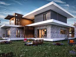 Binalarda ısı yalıtımı için içten, dıştan ve sandviç duvar olmak üzere 3 farklı yöntem uygulanır. Dis Cephe Kaplama Modelleri Avantajlari Ve Malzemeler Homify Modern Mimari Modern Evler Villa