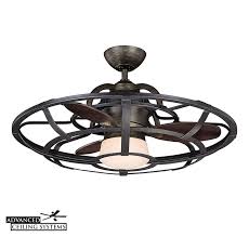 8 Eye Catching Cage Enclosed Ceiling Fans You Ll Love Advanced Ceiling Systems