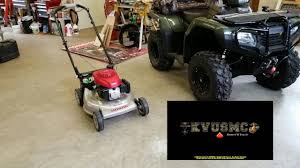 Maybe you would like to learn more about one of these? Honda Hrr216vka Self Propelled 21 Inch Lawn Mower Review By Kvusmc Youtube