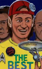 Original Cover Sketch for "the Best of the Best of Trek", Art by David  Mattingly