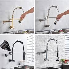 These are found in commercial kitchens and restaurants—and are the standard material for most kitchen faucets—although they are not a common choice for home bathrooms. Chrome Finish Digital Kitchen Sink Faucet
