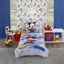 Mickey mouse is one of the most well known cartoon characters on the planet! Toddler Mickey Mouse Bedding Set Target