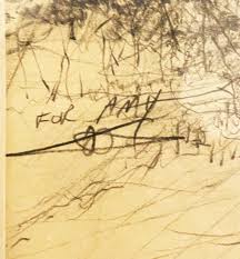 Sold at Auction: Rare Original Graphite Drawing by Gale Cooper THE LAST ONE