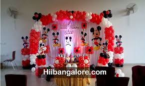 We have theme party ideas to help with your party planning for any occasion, event and theme parties. Mickey Mouse Theme Balloon Decoration Bangalore Best Birthday Party Organisers Balloon Decorators Birthday Party Caterers In Bangalore