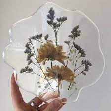 Having trouble buying a great tiny dried flowers for nail art? Pressed Wild Flowers In Clear Epoxy Table Decor Etsy Pressed Flowers Dried And Pressed Flowers Clear Epoxy