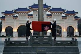 Thungsad lāo) consists of three horizontal stripes, with the middle stripe in blue being twice the height of the top and bottom red stripes. Taiwans Diplomatie Was Kommt Nach Der Ara Trump