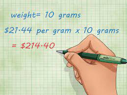 Gold is always considered as a precious and most valuable metal among different metals so, a 22k 10gm gold bar has 9.1666 grams gold in the alloy. How To Calculate The Value Of Scrap Gold 12 Steps With Pictures