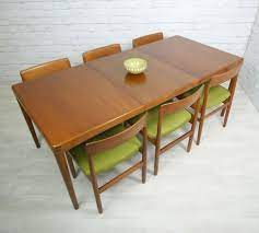 Danish Teak Retro Vintage Mid Century Extending Danish Dining Table 1950s 60s Mid Century Modern Dining Set Mid Century Modern Dining Mid Century Coffee Table