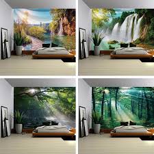 Maybe you would like to learn more about one of these? Seasonal Forest Tapestry Wall Hanging Landscape Cloth Painting Bedroom Decor Art Ebay