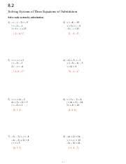 A trustable guide will help you to learn perfectly and to improve your math skills. Solving Systems Of 3 Variables Part 1 2 And 3 Db2 Pdf Algebra 2 Name U00a9q I2o0y1n9k Gkduitkas Dsyoifpteweawrbeo Rlslbck A Oavlklj Rkipgghmtdsd Course Hero