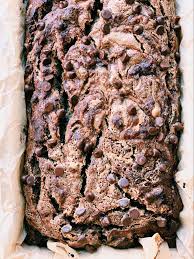Extra Fudgy Chocolate Almond Butter Banana Bread Melissa S Healthy Kitchen Recipe Almond Butter Banana Bread Fudgy Chocolate Fudgy
