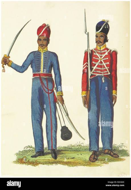 British army uniforms in india 1800s hi-res stock photography and images - Alamy