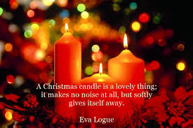 Three Christmas Candles And Quote English Culture Com The World Of English