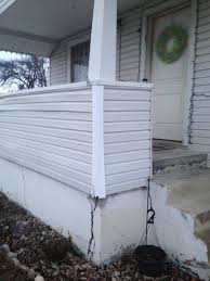 Thank god adam loved me because once i get started on a project or idea, i don't stop. Covered Porch Support Concrete Crack Home Improvement Stack Exchange