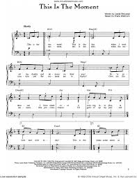 Back in tbc i had my first moment like this, it wasn't exactly amazing but i was chuffed with it none the less! Wildhorn This Is The Moment Sheet Music For Piano Solo Pdf