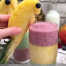 Chefclub On Instagram Pina Colada Tricolore Et Ses Perroquets A Croquer Malibu Rum Cocktails Pinacolada New In 2020 Pina Colada Colada Alcohol Drink Recipes