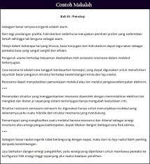 4 Contoh Makalah Penelitian Kuliah Singkat Benar Lengkap Penelitian Kebenaran
