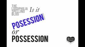 But we can also add 's to these: How To Spell Video Posession Or Possession Youtube