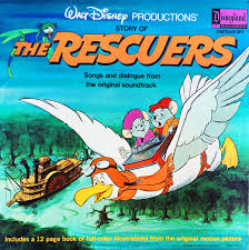 Vintage 1990 rescuers down under coloring book walt disney movie childrens coloring activity book walt disney pictures presents the rescuers down under, a golden book, western publishing company, inc. Disney S The Rescuers On Records