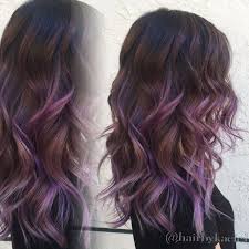 Purple Ombre Hair I M In Love With This Gorgeous Hair Style I M So Tempted To Get It Myself Ombre Curly Hair Hair Styles Balayage Hair Purple